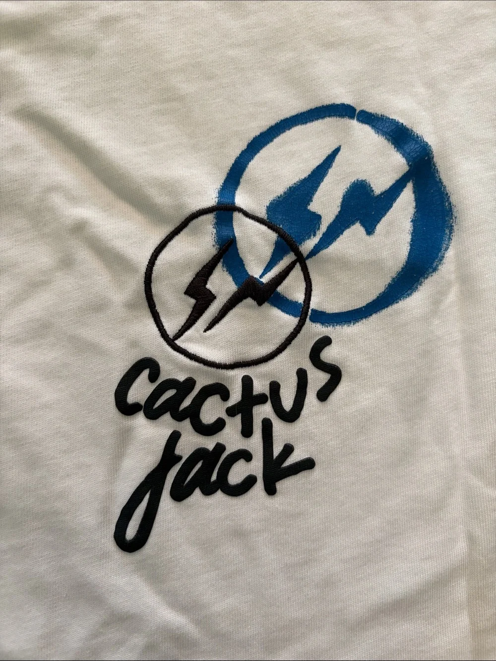 Travis Scott X Jordan X Fragment Design Short sleeve T-Shirt